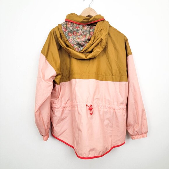 The Great. Eddie Bauer Colorblock Hooded Lightweight Jacket Small - Picture 5 of 8